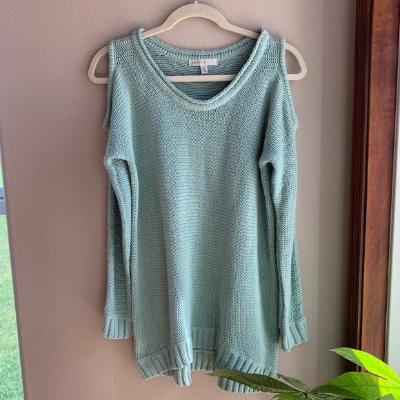 Fever Sweaters - Cold shoulder sweater - Fever